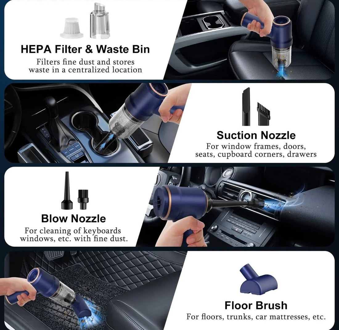Portable Wireless Handheld Vacuum Cleaner
